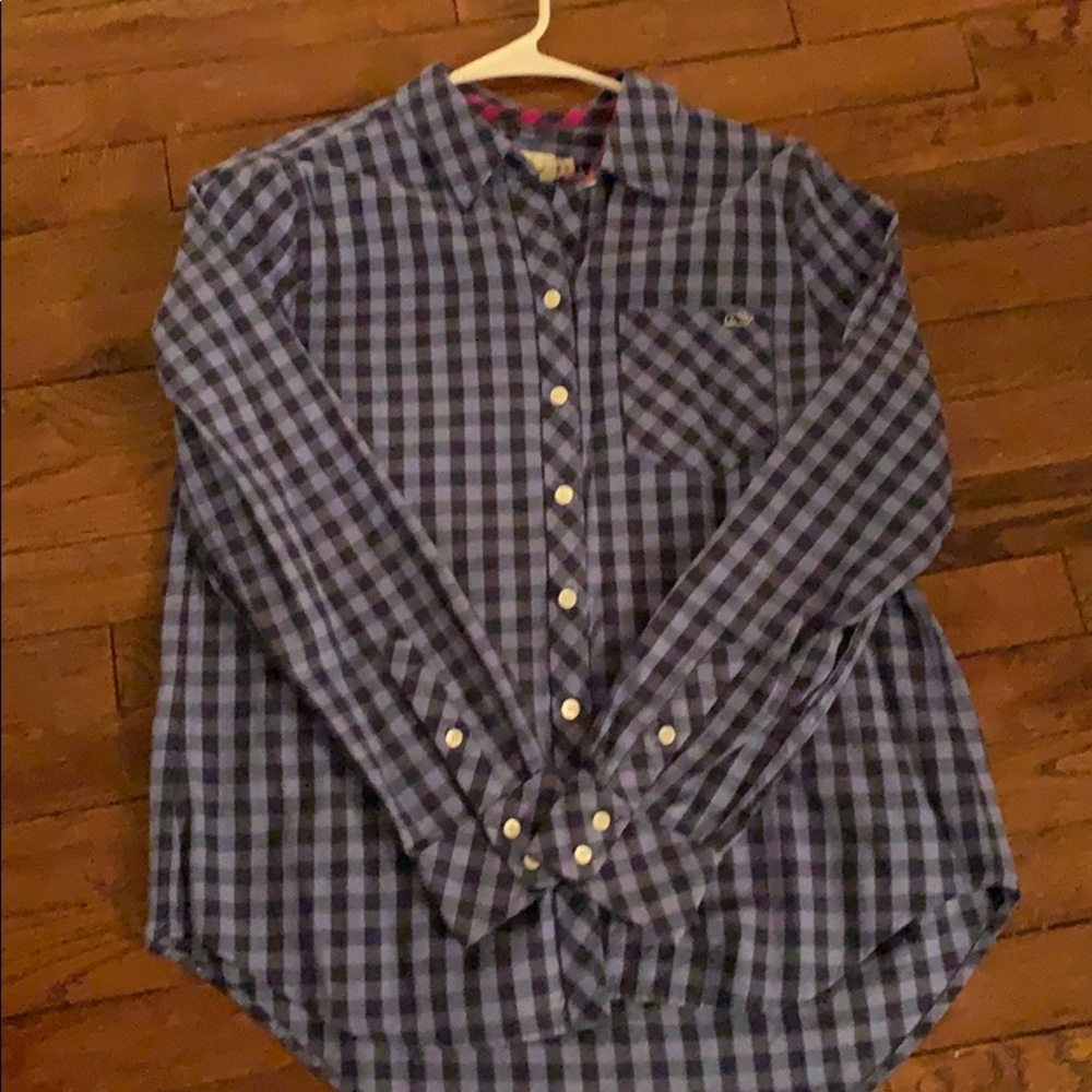 Vineyard Vines button down l/s checker shirt